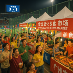 常德“湘超”主场赛事引爆消费热潮，体育与美食主题集市成亮点